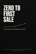 Zero to First Sale ebook cover, Menace Made