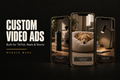 Custom video ads for TikTok, Reels and Shorts, Menace Made